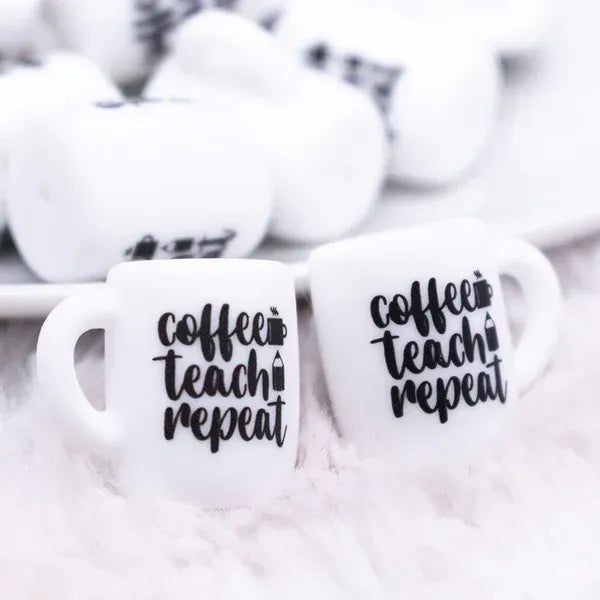 Coffee - Teach - Repeat Coffee Cup